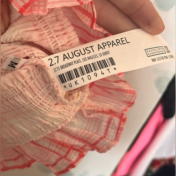 NWT Ruffled Top M - Picture 7 of 8